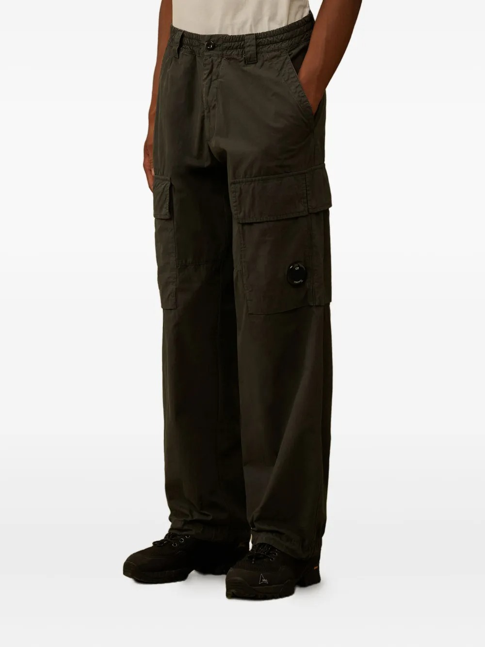 microreps boxy cargo pants man grey - C.P. COMPANY - d — 2